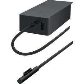 Microsoft Surface 44W Power Supply strømadapter og vekselret Indendørs 65 W Sort