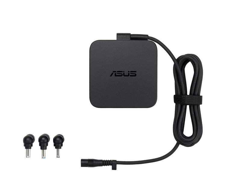 ASUS U65W-01 Universal Mini Mulit-tips Adaptor strømadapter og vekselret Indendørs/udendørs 65 W Sort