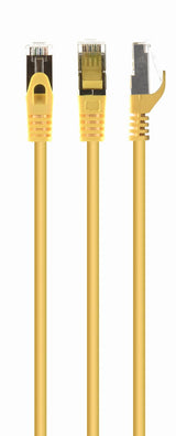 Gembird PP6A-LSZHCU-Y-0.5M netværkskabel Gul 0,5 m Cat6a S/FTP (S-STP)