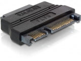 DeLOCK SATA 22-pin / Slim SATA Adapter SATA 22-pin M Slim SATA 13-pin FM Sort