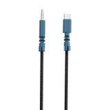 STM Hear-O Headphones (3.5mm) COM (Black / Blue) Hovedtelefoner Ledningsført Headset Sort, Blå