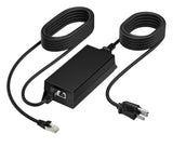 HP Poly PoE++ 65W 2.5G Adapter with 3.66m CAT6A Cable and Power Cord Sort