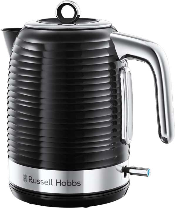 Russell Hobbs Inspire elkedel 1,7 L 2400 W Sort, Sølv