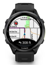 Garmin Forerunner 970 3,56 cm (1.4") AMOLED Digital 454 x 454 pixel Berøringsskærm Sort, Gul Wi-Fi GPS (satellit)