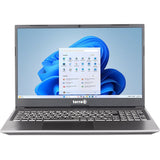 TERRA 1517R Intel® Core™ i3 i3-1315U Laptop 39,6 cm (15.6") Fuld HD 8 GB DDR4-SDRAM 500 GB SSD Wi-Fi 6 (802.11ax) Windows 11 Home Tysk Grå
