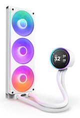 NZXT Kraken Elite 360 RGB Processor Alt-i-en væskekøler 12 cm Hvid 1 stk