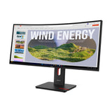 Lenovo ThinkVision T34WD-40 computerskærm 86,4 cm (34") 3440 x 1440 pixel Wide Quad HD LED Sort