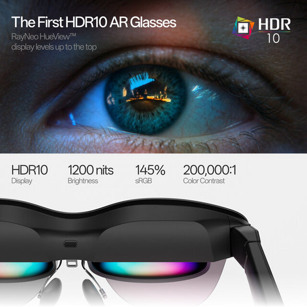 RayNeo Air 4 Pro AR smartglass Indbygget kamera