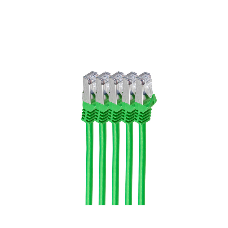 shiverpeaks BS75513-G-SET5 netværkskabel Grøn 3 m Cat7 S/FTP (S-STP)