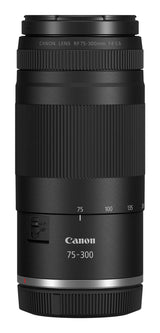 Canon RF 75-300 mm F4-5.6 Cropped frame(APS-C) camera Zoomlinse Sort