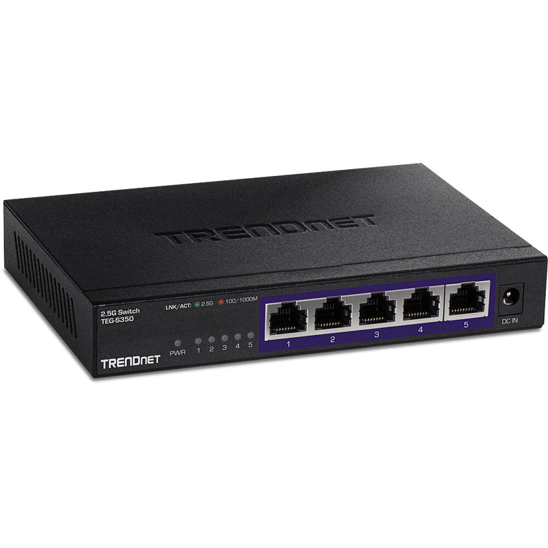 Trendnet TEG-S380 netværksswitch Ikke administreret Gigabit Ethernet (10/100/1000) Sort
