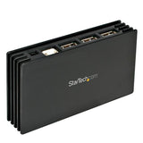 StarTech.com ST7202USBGB interface hub USB 2.0 480 Mbit/s Sort