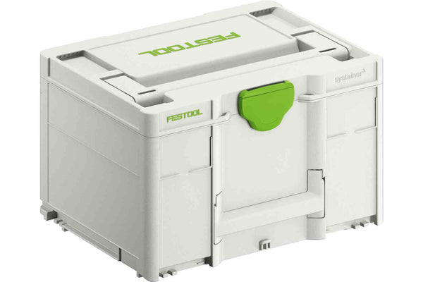 Festool SYS3 M 237 Værktøjskasse Grøn, Hvid