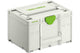 Festool SYS3 M 237 Værktøjskasse Grøn, Hvid