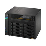 Asustor LOCKERSTOR 8 Gen3 NAS Desktop AMD Ryzen V3C14 16 GB DDR5 ADM Sort