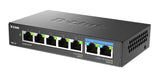 D-Link DMS-107/E netværksswitch Ikke administreret Gigabit Ethernet (10/100/1000) Sort
