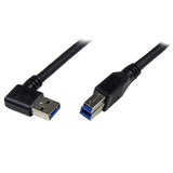 StarTech.com USB 3.0A - USB 3.0B, 1m USB-kabel USB 3.2 Gen 1 (3.1 Gen 1) USB A Micro-USB B 5 Gbit/sek. Sort