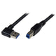 StarTech.com USB 3.0A - USB 3.0B, 1m USB-kabel USB 3.2 Gen 1 (3.1 Gen 1) USB A Micro-USB B 5 Gbit/sek. Sort