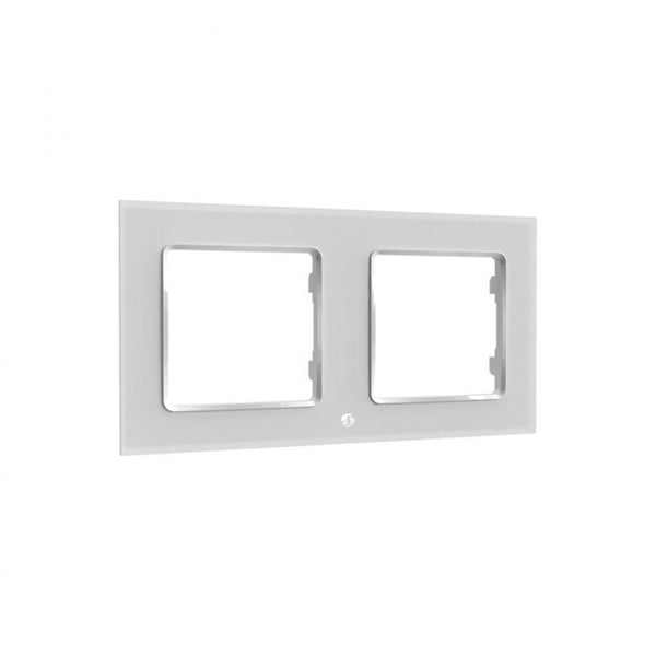 Shelly Wall Frame 2 10 x 80 mm Rektandel Hvid Plast