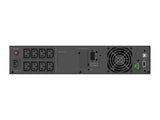 Conceptronic ZEUS51E2K UPS-enhed Dobbeltkonvertering (online) 2 kVA 2000 W 8 AC stikkontakt(er)