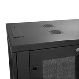StarTech.com RK1833BKM stativ 18U Fritstående reol Sort