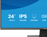 iiyama ProLite X2493HSU-B1 computerskærm 60,5 cm (23.8") 1920 x 1080 pixel Fuld HD LED Sort
