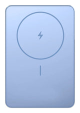 Xiaomi Super Slim Magnetic Power Bank 5000 Lithium-Ion (Li-Ion) 5000 mAh Trådløs opladning Blå