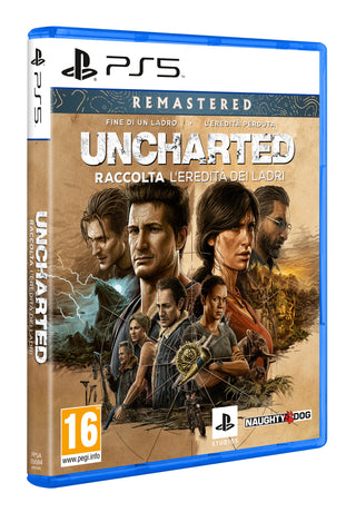 Sony Interactive Entertainment Uncharted: Raccolta L'Eredità dei ladri Samling Engelsk, Italiensk PlayStation 5
