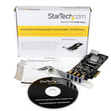 StarTech.com PEXUSB3S42V interface-kort/adapter Intern USB 3.2 Gen 1 (3.1 Gen 1)