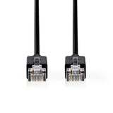 Nedis CCBW85210AT50 netværkskabel Sort 5 m Cat6 F/UTP (FTP)
