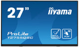iiyama ProLite T2755QSC-B1 computerskærm 68,6 cm (27") 2560 x 1440 pixel Quad HD LCD Berøringsskærm Sort