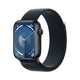 Apple Watch Series 9 45 mm Digital 396 x 484 pixel Berøringsskærm 4G Sort Wi-Fi GPS (satellit)