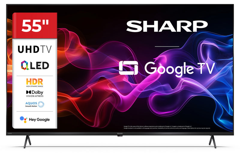 Sharp 55HP5265E TV 139,7 cm (55") 4K Ultra HD Smart TV Wi-Fi Sort