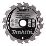 Makita B-33532 rundsavklinge 13,6 cm 1 stk