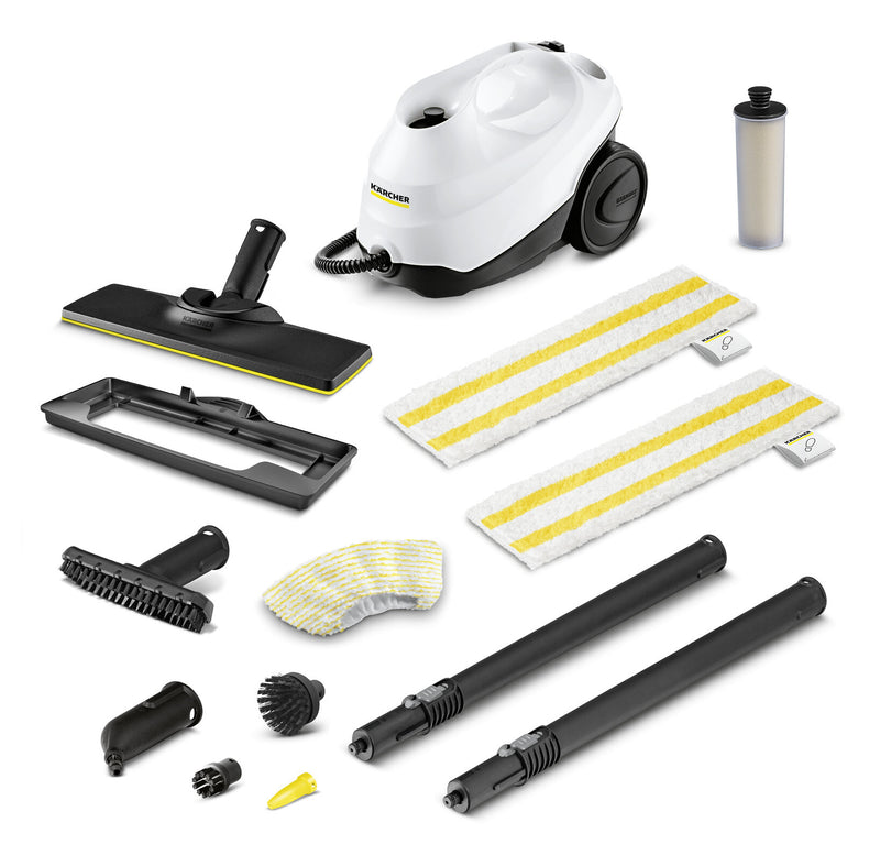 Kärcher SC 3 EasyFix Plus Dampmoppe 1 L 1900 W Hvid