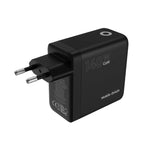 Mobile Origin MO-140WDCH-PW21 oplader til mobil enhed Universel Sort Vekselstrøm Hurtig opladning Indendørs