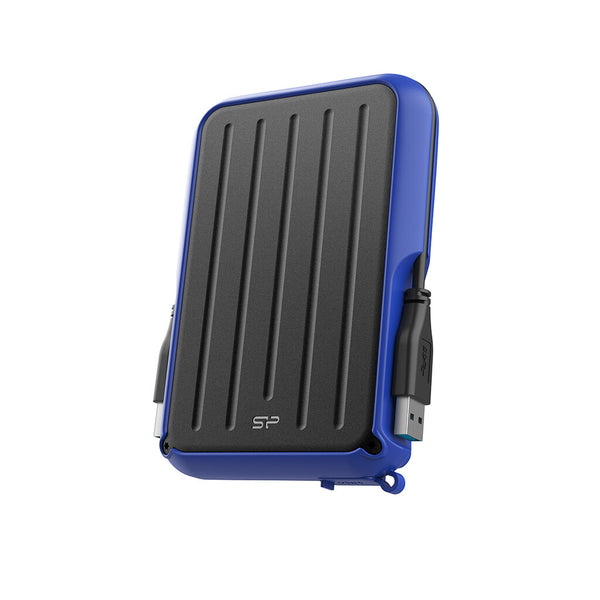 Silicon Power A66 ekstern harddisk 5 TB USB Type-A 3.2 Gen 1 (3.1 Gen 1) Sort, Blå