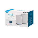 NETGEAR Orbi RBK753 AX4200 WiFi 6 Mesh System Tri-band (2,4 GHz / 5 GHz / 5 GHz) Wi-Fi 6 (802.11ax) Hvid 7 Intern