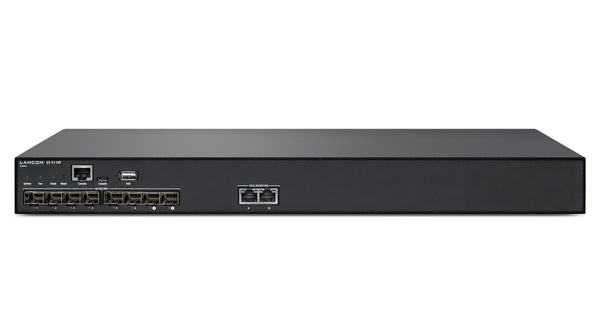 LANCOM XS-5110F Administreret L2/L3 10G Ethernet (100/1000/10000) 1U Sort