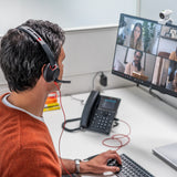 HP Poly Blackwire 5210 USB-C-monoheadset + 3,5 mm stik + USB-C/A-adapter
