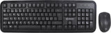 Voxicon 210WL tastatur Mus inkluderet RF trådløst QWERTY Nordisk Sort