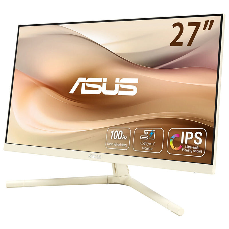 ASUS VU279CFE-M computerskærm 68,6 cm (27") 1920 x 1080 pixel Fuld HD LCD Beige