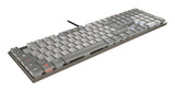 CHERRY KC 500 MX LP tastatur Hjemme/kontor USB QWERTZ Tysk Grå