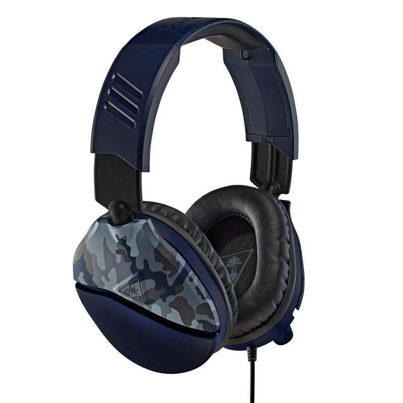 Turtle Beach Recon 70 Headset Ledningsført Spil Sort, Blå, Camouflage