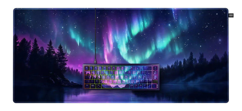 CHERRY NORTHERN LIGHT Bundle tastatur Hjem USB QWERTZ Tysk Flerfarvet
