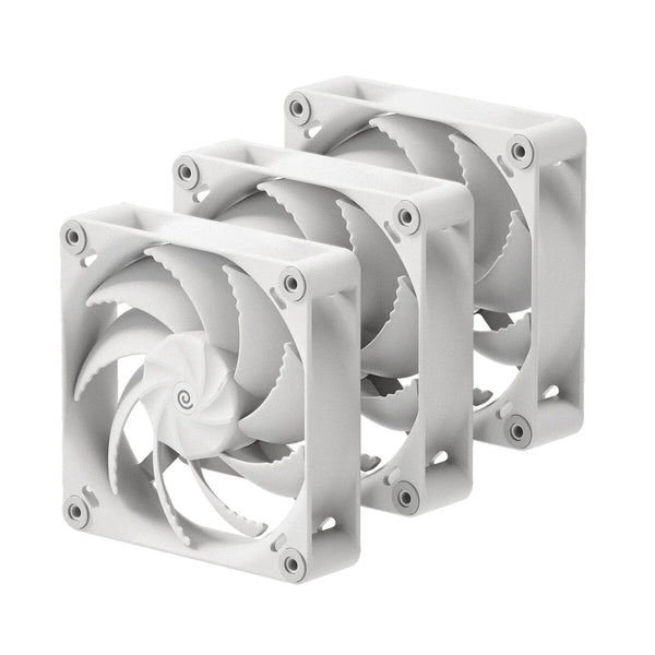HAVN HVN-FS-H1230-01-TRI Computerkølesystem Computerkabinet Ventilator 12 cm Hvid 3 stk