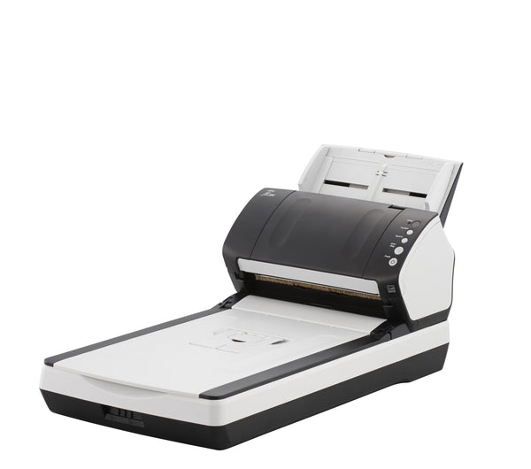 Ricoh fi-7240 Flatbed & ADF scanner 600 x 600 dpi A4 Sort, Hvid