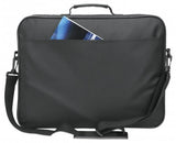 Manhattan 439992 taske og etui til laptop 43,9 cm (17.3") Mappe Sort