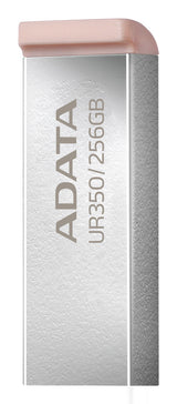 ADATA UR350 USB-nøgle 256 GB USB Type-A 3.2 Gen 1 (3.1 Gen 1) Brun, Rustfrit stål