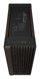 ASUS ProArt PA602 Wood Edition Modern Black - Tempered Glass Panel Midi Tower Sort, Træ